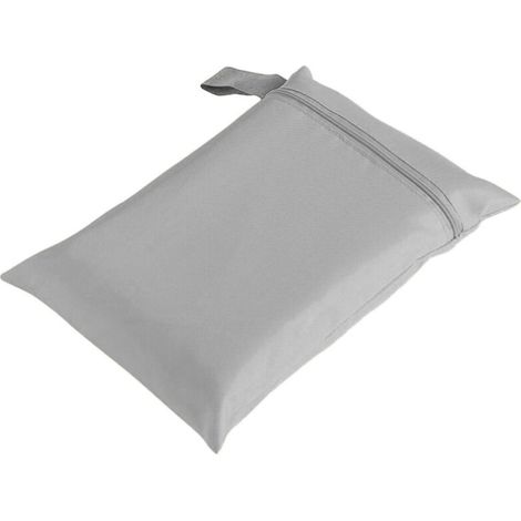 Sac de rangement imperméable 210D avec fermeture éclair – Lot de 8 sacs antistatiques pour déchets, emballage et organisation (15 x 22,5 cm)-lsw (1/5)