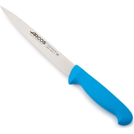 Coltello per filettare Arcos Colore - Prof. 295223 in acciaio inox Nitrum e mango ergonomico blu Polipropilene e 19 Lama cm.