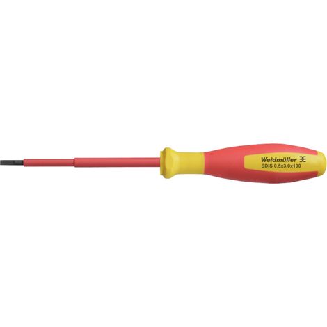 Weidmüller SDIS 0.5X3.0X100  Schlitz-Schraubendreher Klingenbreite: 3 mm Klingenlänge: 100 mm