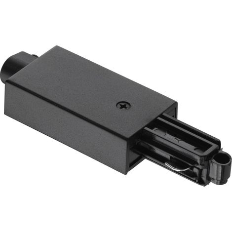 Nordlux Link Hochvolt-Schienensystem-Komponente Stromeinspeisung Schwarz 79039903 Linkadapter