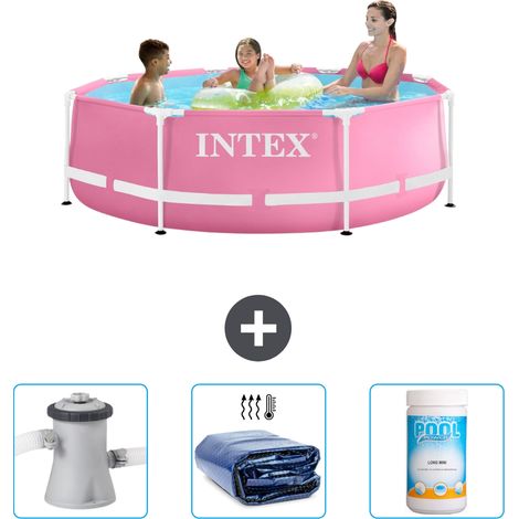 Intex Piscina con estructura Redonda - 244x76 cm - 6-piezas  SCB75 (1/5)