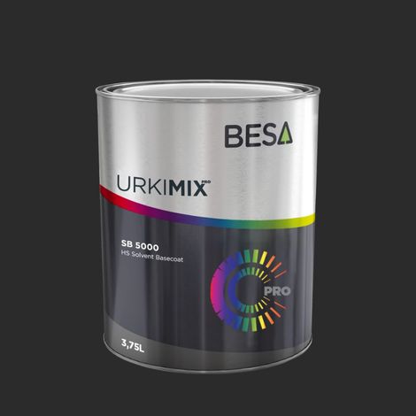 Pot de peinture Polyuréthane / bi composant Noir De Sécurité RAL 9004 Satin - 750 gr