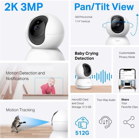 Videocámara de Vigilancia TP-Link TC71 (1/5)