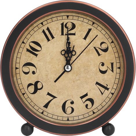 Réveil/horloge de chevet rétro tendance de style européen (1/5)