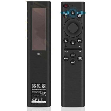 Telecomando di ricambio Samsung Smart TV solare, BN59-01385A compatibile con TV Quadro Samsung Frame, Samsung Smart 4K HD TV 2021-2022 (Nero) (1/4)