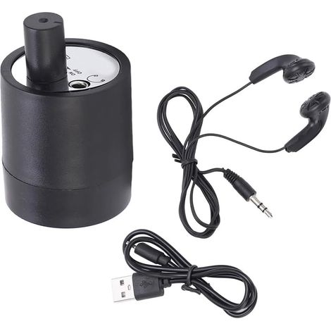 Ensemble d'amplificateur de Dispositif d'écoute Audio de Microphone amélioré pour Murs/Portes - Outil Vocal d'amplificateur de Son pour Les Tests de Fuite (1/5)