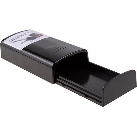 1pcs-Lock Magnetic Car Key Case (Hide Key), Black, Small (1/5)