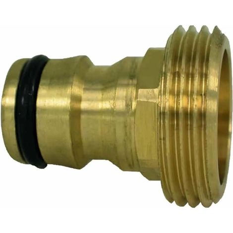 Raccord Robinet Arrosage 1/2 Pouce en Laiton - Système de Connexion Rapide pour Jardin
