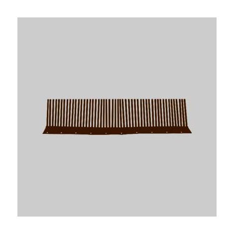Fermapasseri zincato t. di moro cm 100x11h