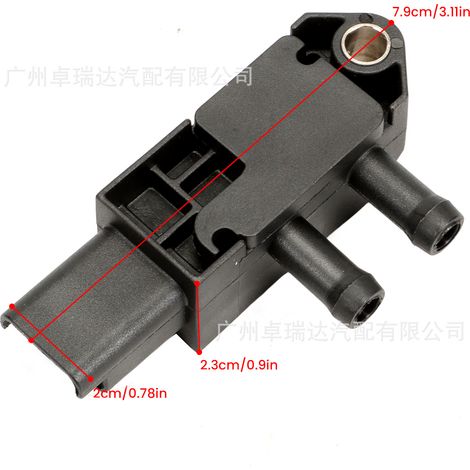 Abgasdrucksensor 208748109R 1448400Q0B, kompatibel mit Dacia, Nissan und Renault (1/4)