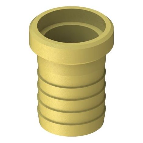 JS VATERTEIL 1 1/4"x1 1/4", MESSING