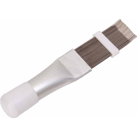 Redresseur de grilles de climatiseur en acier inoxydable et alliage d'aluminium pour nettoyage et alignement (1/5)