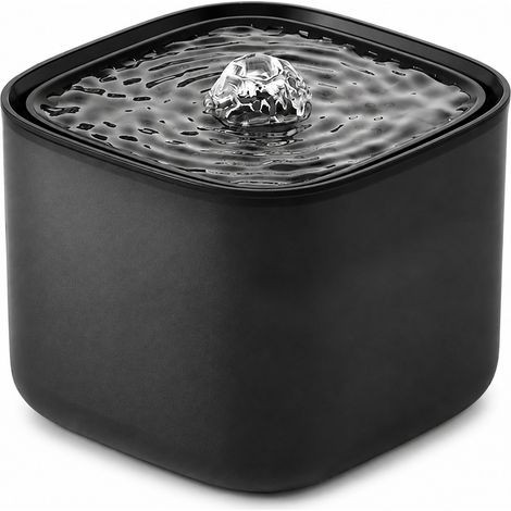 Fontaine à eau automatique pour animaux de compagnie - Capacité de 3L, Gris (1/4)