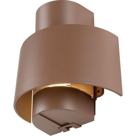Applique murale design Photoni Cyl Brun rouille - 1008198