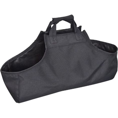 Pochette De Bûches De Capacité Importante Pour Bois De Chauffage Porte-bûches Pochette De Transport Ouverte Fourre-tout Pratique (1/5)