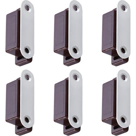 Loquet de porte robuste, verrou placard solide pour portes vitrées (1/4)