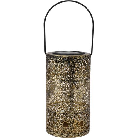 Lanterne solaire d'extérieur, lumière LED décorative, allumage automatique, lampe étanche pour le patio et le jardin. (1/5)