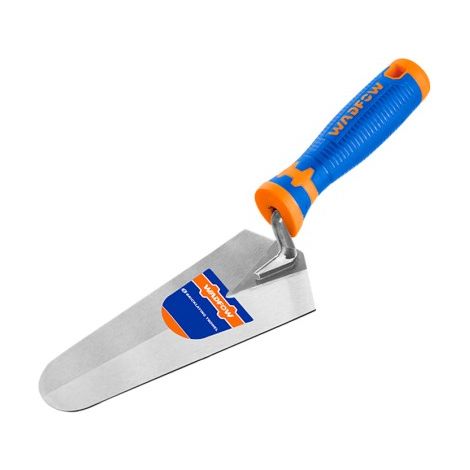 Truelle de maçon WADFOW 8 pouces, tige de connexion 9,5 mm, conception ergonomique et haute résistance (1/2)