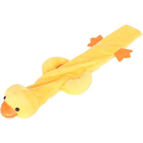Housse de stéthoscope en peluche forme d'animal mignon, accessoire pour infirmiers et médecins, motif canard (1/5)