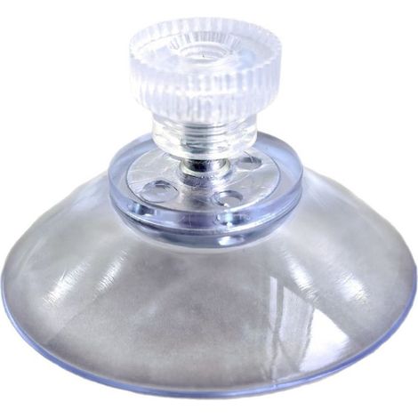 Ventouse a visser, 20 Pièces 40mm Ventouses Transparentes avec Filetage, Extra Fortes PVC Plastique Suspension Rideau Isolant Ventouse pour Camping Car, Fenêtre, Salle de Bain, Van