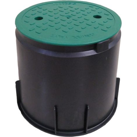 ARQUETA REDONDA GRANDE  32CM ALTO 25CM  ARQUETA CIRCULAR IRRITEC LA TAPA SE PUEDE EXTRAER SIN DIFICULTAD CON EL DEDO O UN DESTORNILLADOR  OFERTA EXCLUSIVA