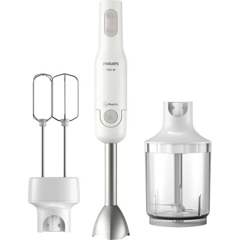 Philips home hr254600 frullatore ad immersione 700 w funzione turbo con trituratore bianco (1/4)