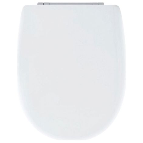Olfa – Abattant wc en bois réticulé® – Descente assistée silencieuse – Charnières chromées déclipsables – Fixation par platine excentrique