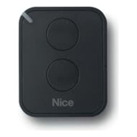 NICE FLO2RE 2-Kanal-Torfernbedienung, kompatibel mit Nice Tor- und Garagentor-Automatisierungssystemen, 433,92 MHz Frequenz mit Rolling-Code-Technologie