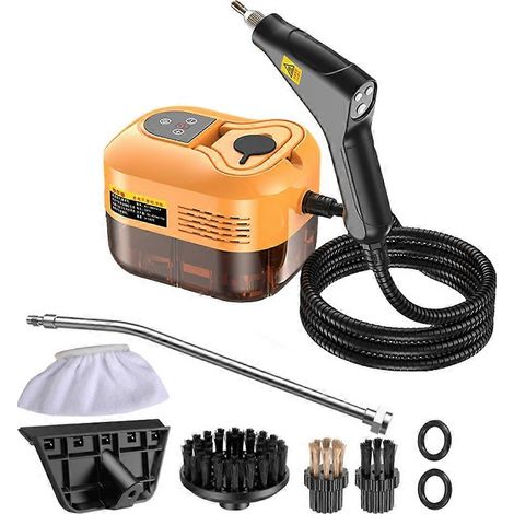 Nettoyeur vapeur portatif haute efficacité avec stérilisation avancée pour la maison, la voiture, la cuisine et la climatisation. (1/5)