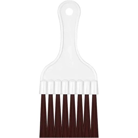 Set mit 3 Reinigungswerkzeugen für den Kondensator tragbarer Klimaanlagen: Bürste, Lamellenkamm und Staubwedel. (1/5)