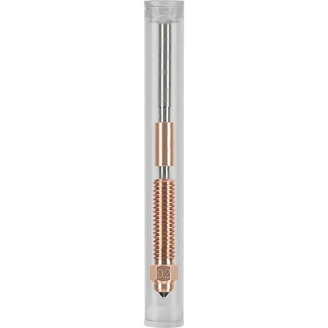 Boquilla V3 de alto flujo para Creality K1C/K1 Max/Ender-3. Boquilla bimetálica de cobre y titanio todo en uno de intercambio rápido de 0,2 mm (0,2 mm).