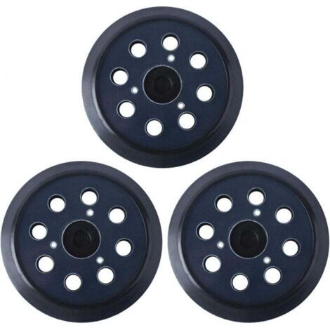 125-mm-Schleifpad, kompatibel mit Makita 743081C8, ersetzt BO5010 BO5041KC, 8-Loch-Schleifscheiben (3 Stück) (1/4)