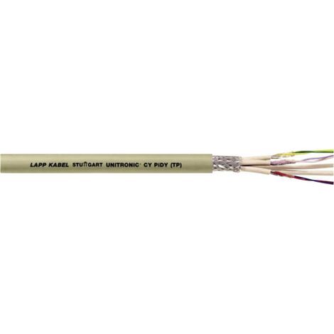 LAPP 34253/1 Câble de données UNITRONIC® CY PiDY (TP) 5 x 2 x 0.25 mm² gris Marchandise vendue au mètre X75995 (1/5)