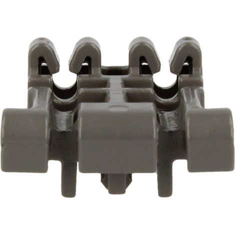 Peigne de fixation du panier supérieur gris foncé (1/4)