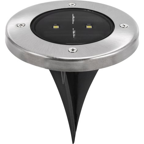 Solar Gartenleuchte GARET C 0,5W 5700K Chrom (1/2)