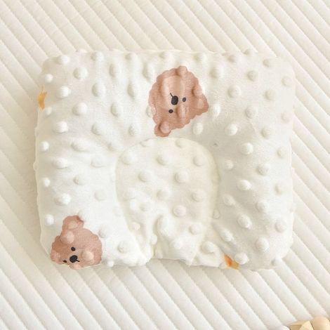 Doudou-Kissen 20 x 25 cm aus reiner Baumwolle, Babykissen, Nickerchenkissen, weiche und samtige Form, ideal für den Schlaf von Kindern und Babys. (1/5)