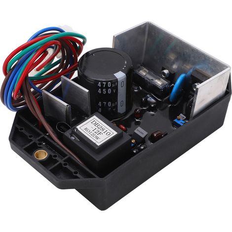 Wasserdichtes automatisches Spannungsreglermodul aus ABS-Aluminiumlegierung, Zubehör für Einphasengenerator und Funkgerät (1/5)