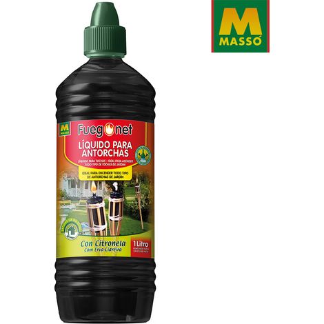 Liquido per torce con citronella 1l - fuegonet 231558 massó