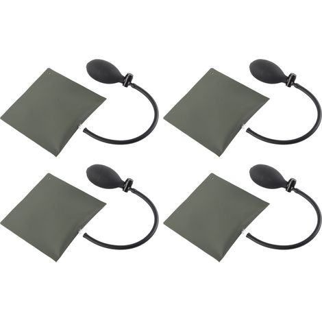 Lot de 4 cales d'air pour pompe, installation de portes et fenêtres, coussins d'air en fibre épaisse, outil d'alignement pour usage domestique (1/5)