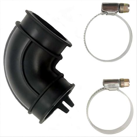 Winkelschlauch- und Schlauchschellen-Set für Geschirrspüler-Umwälzpumpe WD24X33918, kompatibel mit den Modellen WD19X25460 und WD19X25700. (1/5)