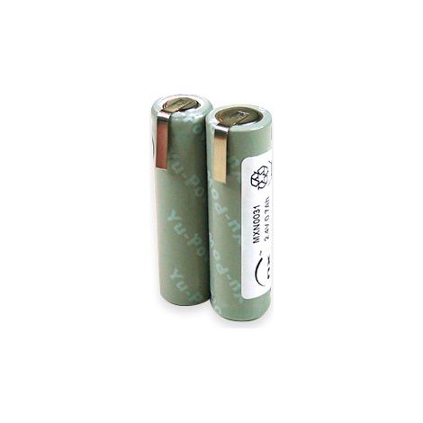 NX - Batterie NiCd AA Batterie rasoir 2.4V 700mAh