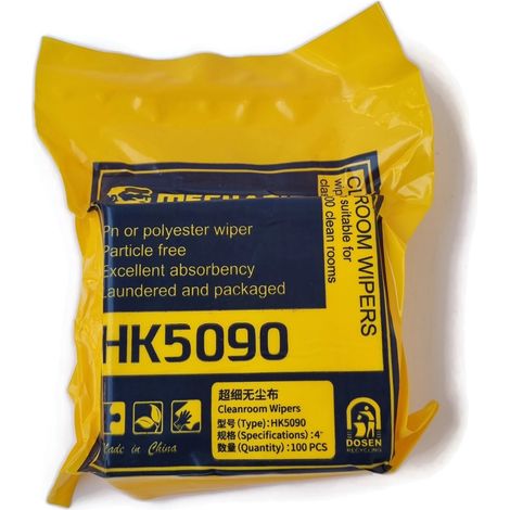 Staubfreie, antistatische Reinigungstücher Mechanic HK5090 10x10 100 Stück (1/3)