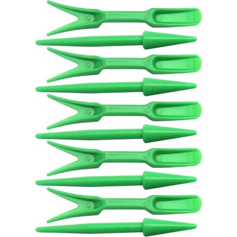 10 Ensembles Outil Jardinage Désherbage Planteur De Jardin Dibbers Terrarium Cultiver des Semis D'intérieur Traditionnels Outils Semer Migrer Truelle Accessoires Fée (1/5)