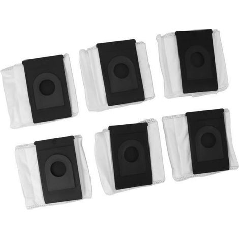 6PCS Sacs Aspirateur en Tissu Non Tissé pour S3 et Ultenic FS1 Accessoires Robot Aspirateur (1/4)