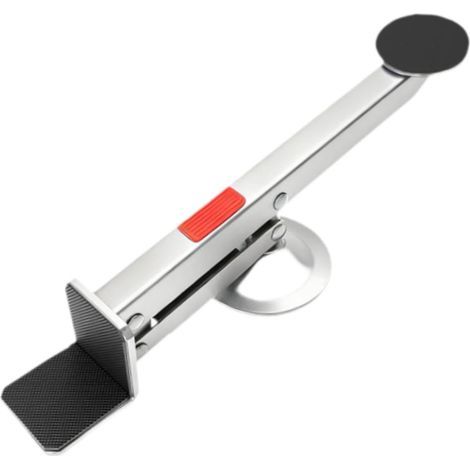Lève- et panneaux - Outil d'installation et protection - Support professionnel pour travaux plâtrerie, Argent (1/5)