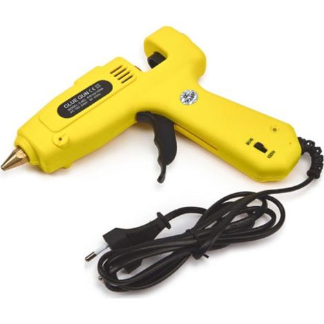Pistolet à colle chaude double puissance 60-100 W avec bâtons de colle de 11 mm – Temps de chauffe rapide, idéal pour le bricolage et les applications professionnelles (1/4)