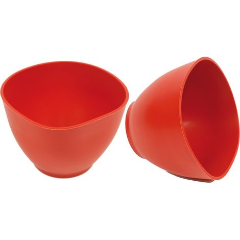 Haromac 38350001 - Ciotola per mescolare la calce, conica, in gomma, super flessibile (1/4)