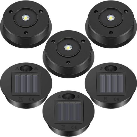 pieces Solar Lamp Spare Parts Solar Lantern Parts LED Solar Panel Outdoor Shade Light (1/4)