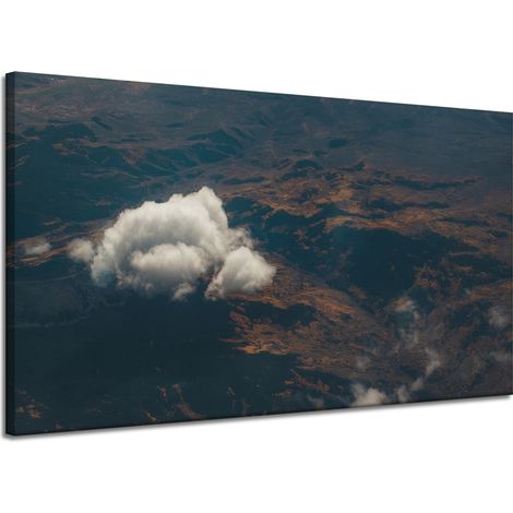 Leinwanddruck Natur aus der Vogelperspektive 120x70 cm