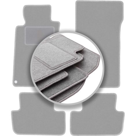 Tapis de sol gris pour Mercedes CLK W209 coupé (1997-2009) (1/5)